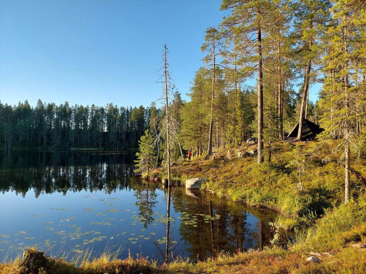 Isokelo Log Apartments Salla Extérieur photo