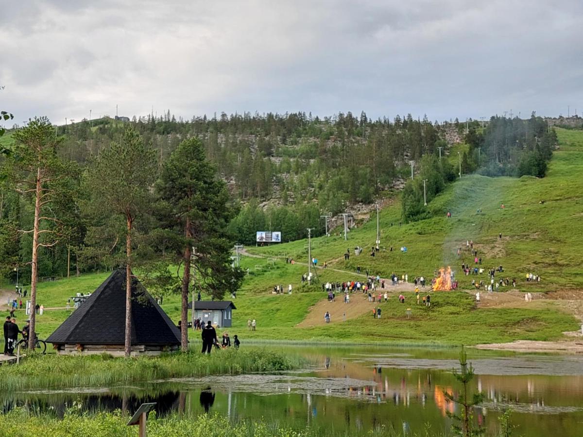 Isokelo Log Apartments Salla Extérieur photo
