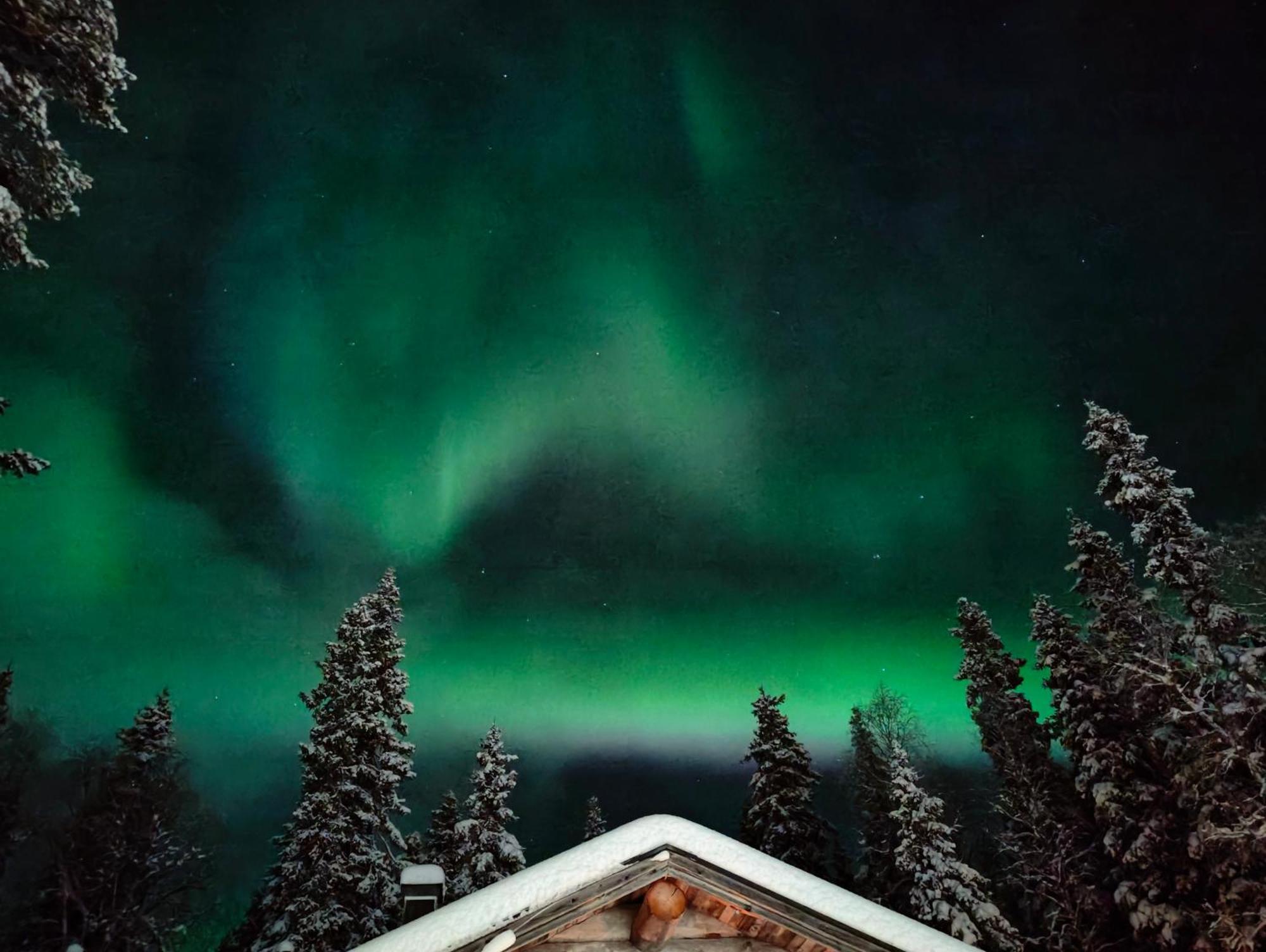 Isokelo Log Apartments Salla Extérieur photo