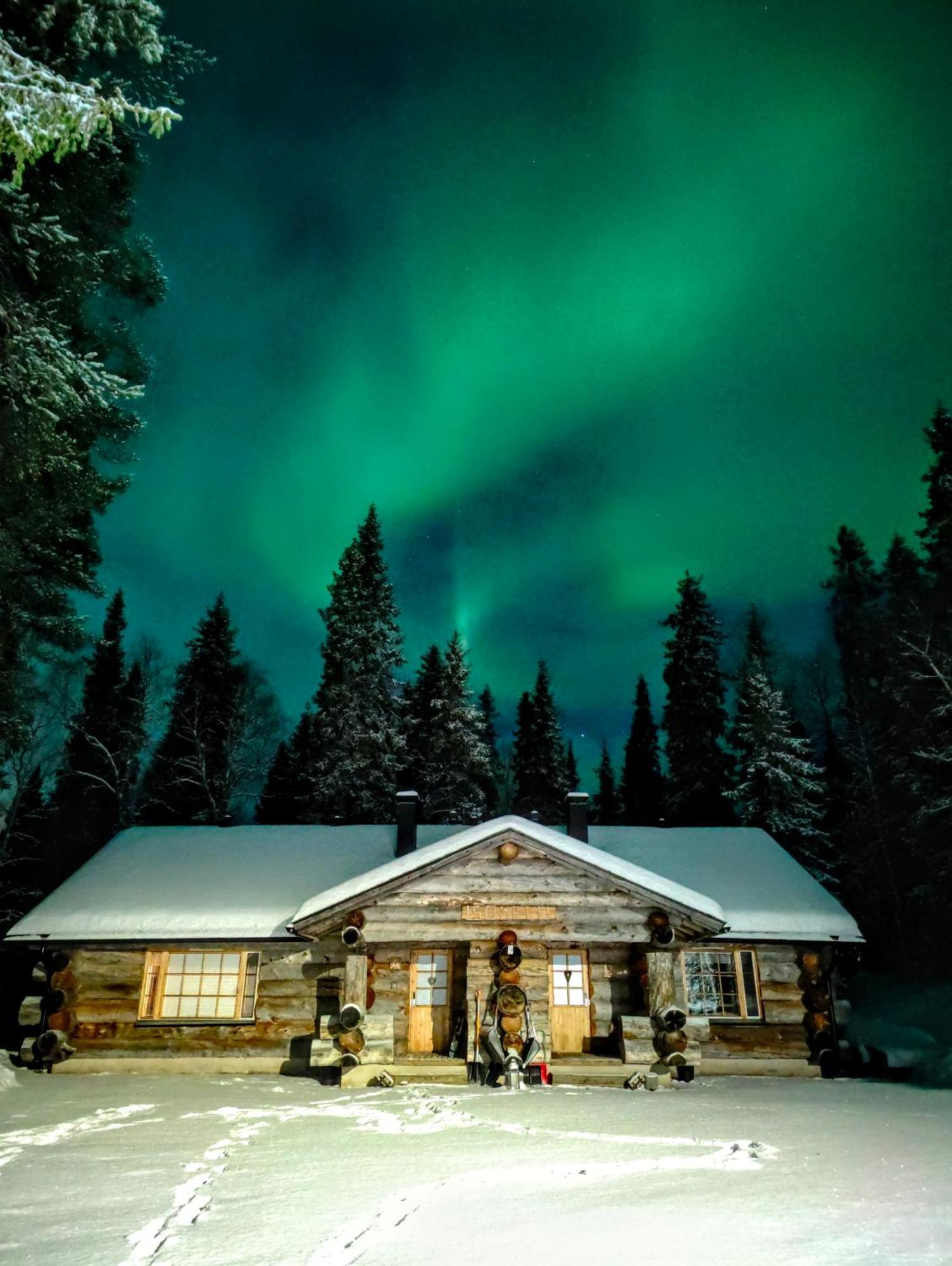 Isokelo Log Apartments Salla Extérieur photo